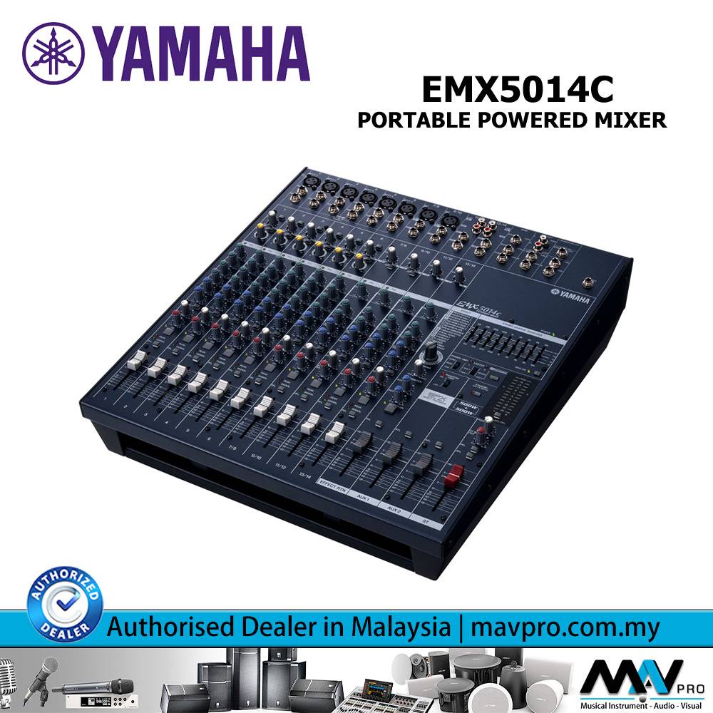 YAMAHA EMX Series EMX5014C Powered Mixer (EMX5014C) l Mavpro Malaysia